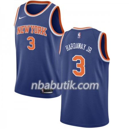 NBA Mænd Trøje New York Knicks Tim Hardaway Jr 3 Nike 2017-18 Blå Swingman NBA Mænd Trøje New York Knicks Tim Hardaway Jr 3 Nike 2017-18 Blå Swingman